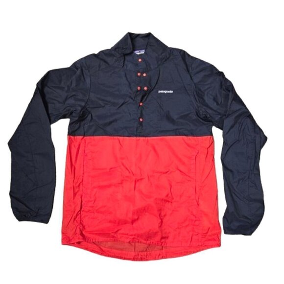 Patagonia Houdini Navy and Red Pullover - Picture 2 of 11